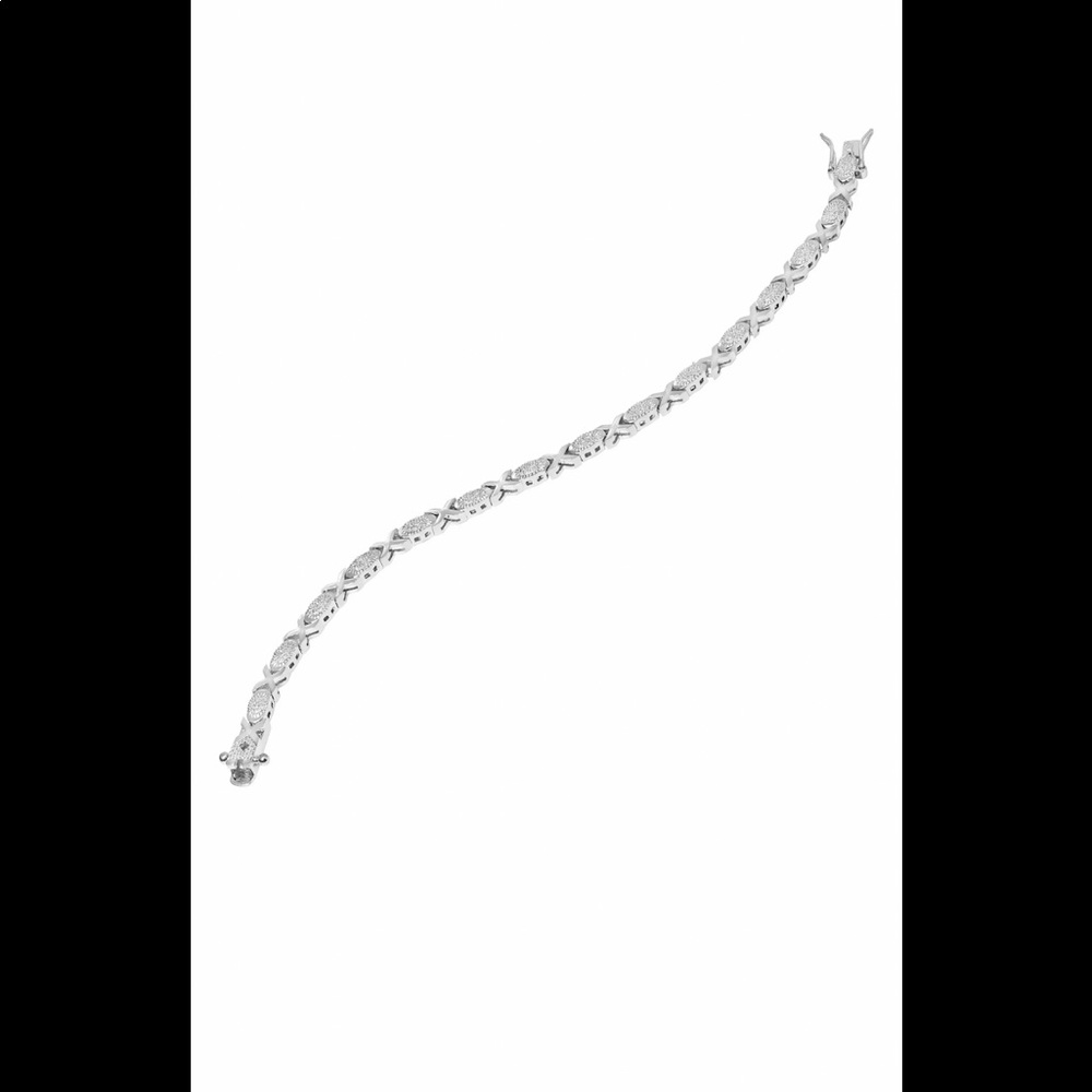 'XO' Tennis Bracelet 💯 Authentic - Picture 2 of 4